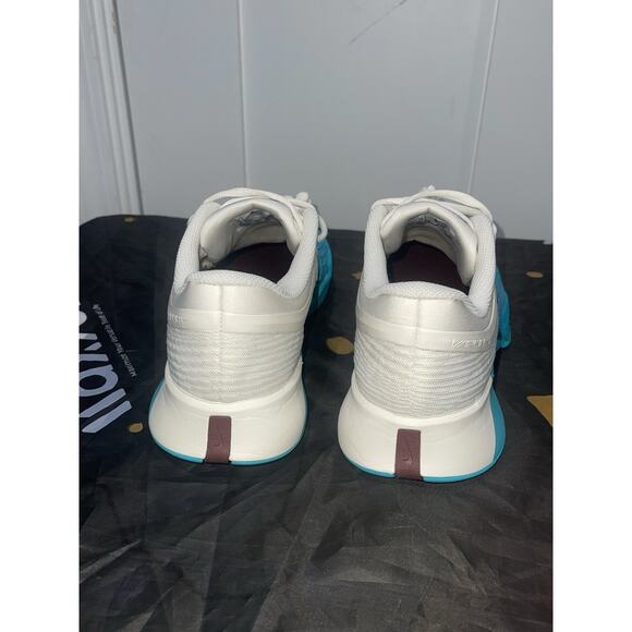 New Women’s 8.5 Nike Vapor Pro 3 Premium Hard Court Tennis Shoes Teal HJ6641-300 - Picture 6 of 7